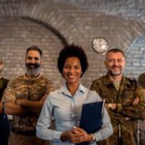 hr worker and military service members